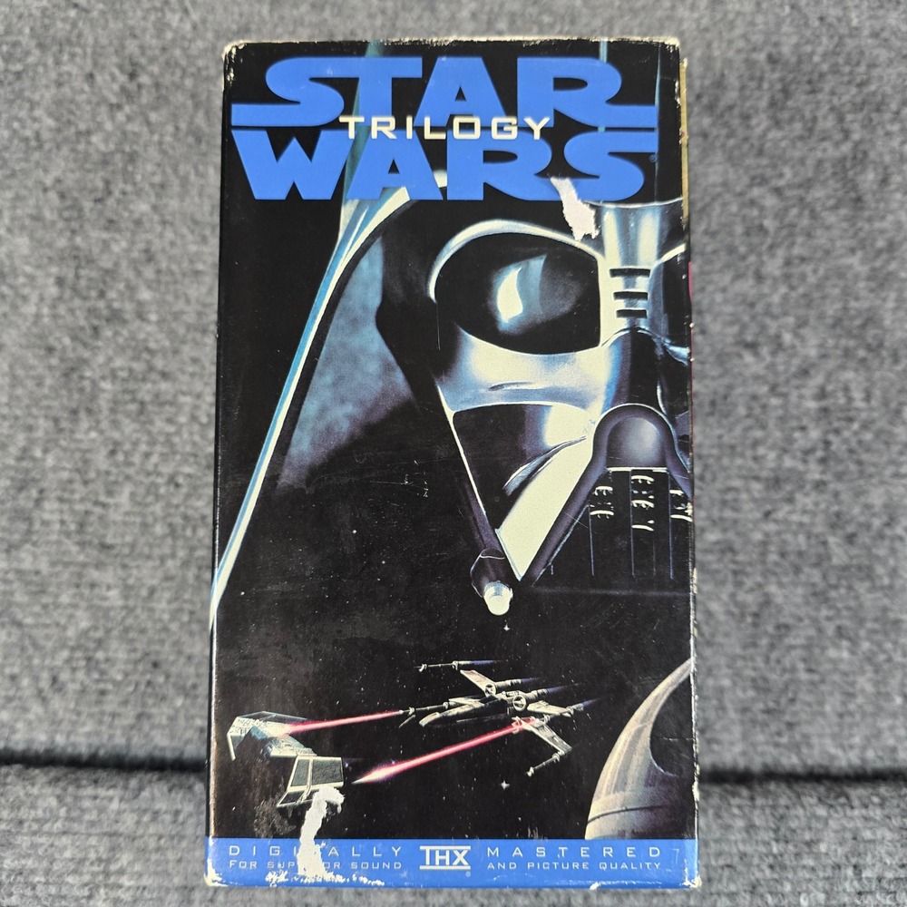 Star Wars Original Trilogy VHS Movies Theatrical‎ Release THX Digitally Mastered